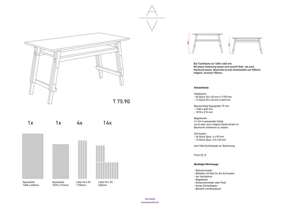 DIY Table - Anleitung
