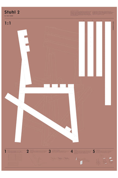 DIY Stuhl - Plakat